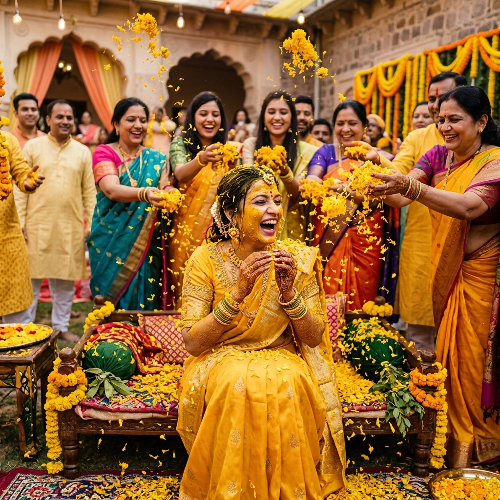 Haldi Moment